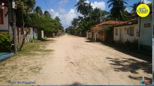 Ruas de Algodoal – Pousada Chalés do Atlântico