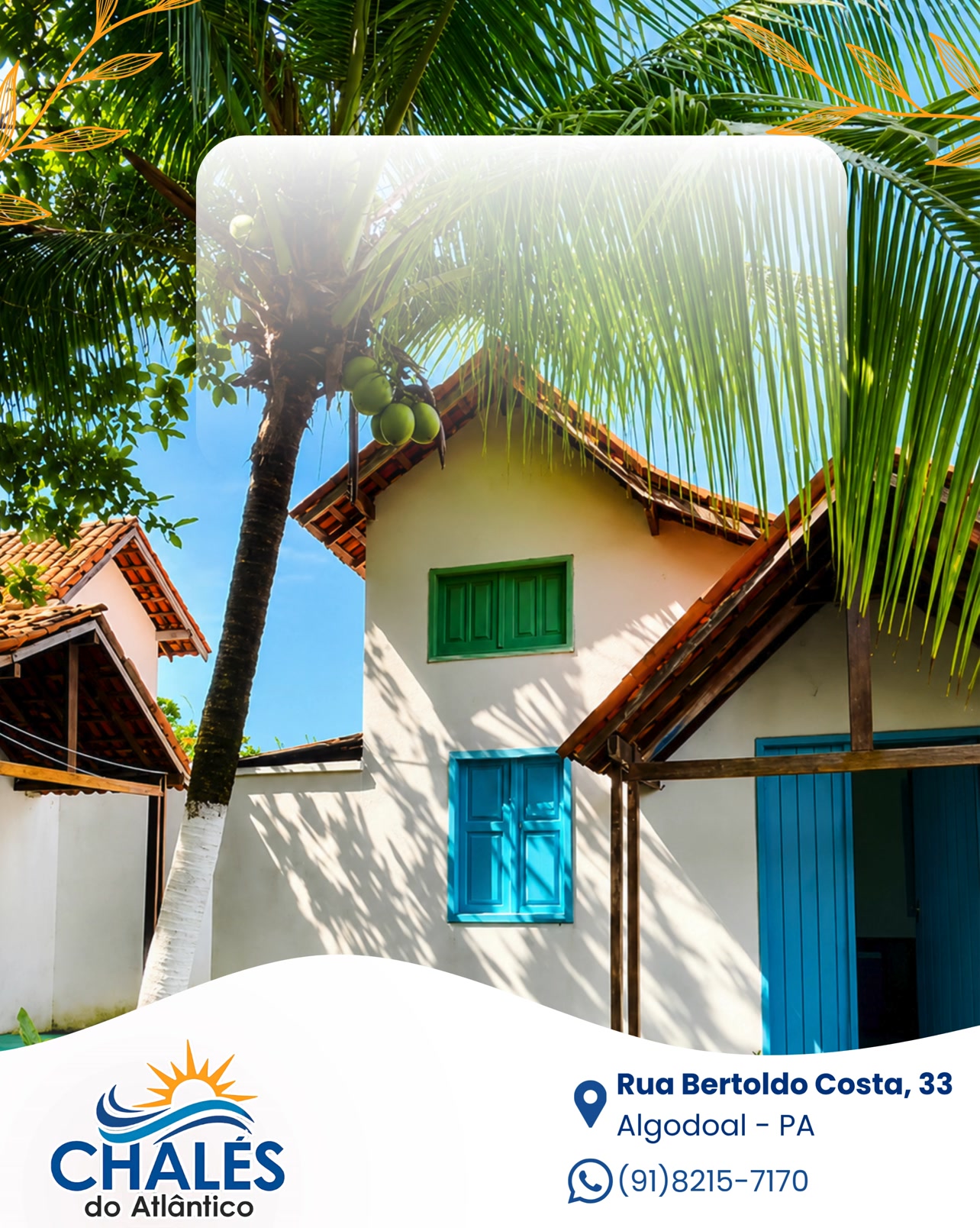 Check-out com gostinho de saudade 💙

A gente espera que cada momento tenha sido especial por aqui…
E que você leve na bagagem boas lembranças e muita vontade de voltar! 🌴✨

Deixe seu review com carinho, sua opinião é muito importante pra gente 🤍

📍 Rua Bertoldo Costa, 33 - Algodoal - PA
📞 (91) 8215-7170

Faça já a sua reserva e viva essa experiência também!

#ChalesDoAtlantico #VolteSempre #HospedagemPerfeita #Salinopolis #ReserveAgora
